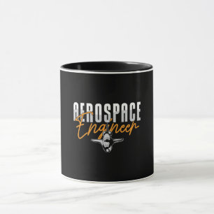 Taza Ciencia de cohetes de ingeniería aeroespacial