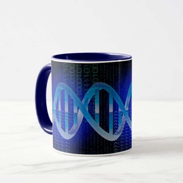 Taza Ciencia de ID de ADN (Anverso izquierdo)