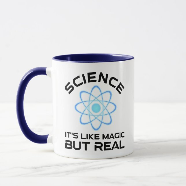Taza Ciencia - Es como la magia pero real (Izquierda)