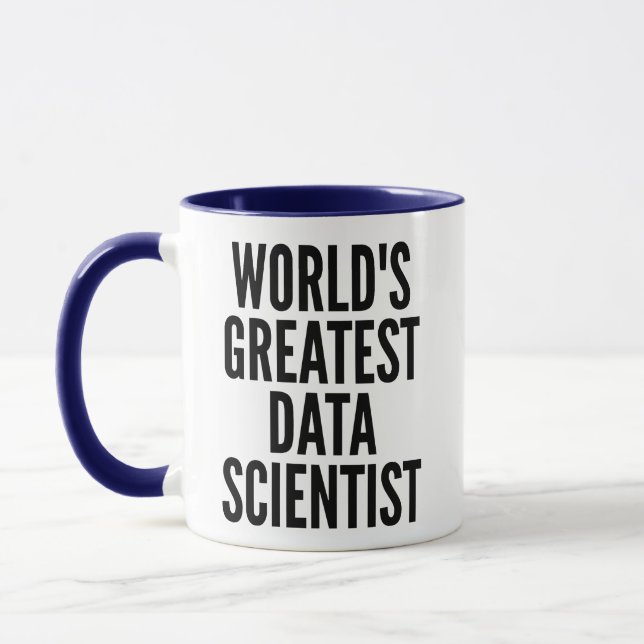 Taza Científico de datos más grande del mundo (Izquierda)