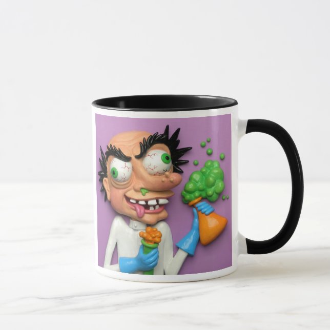 Taza Científico enojado (Derecha)