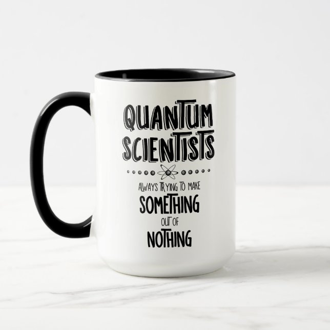 Taza Científicos cuánticos (Izquierda)