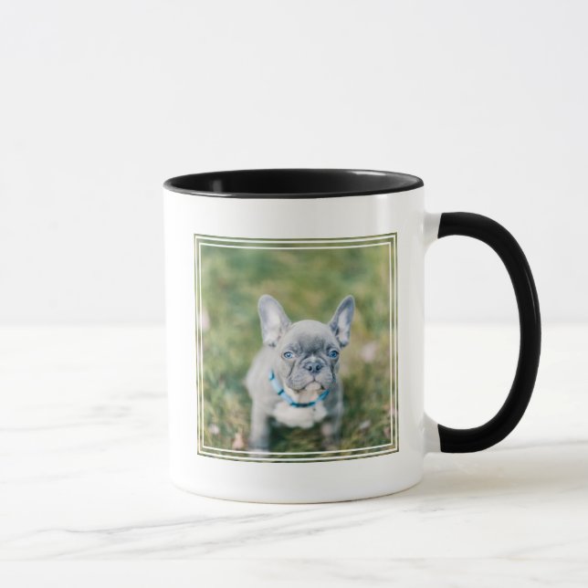 Taza Cierre de un Bulldog francés (Derecha)