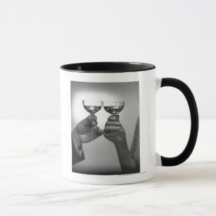 Taza Ciérrese para arriba de los pares que tuestan con