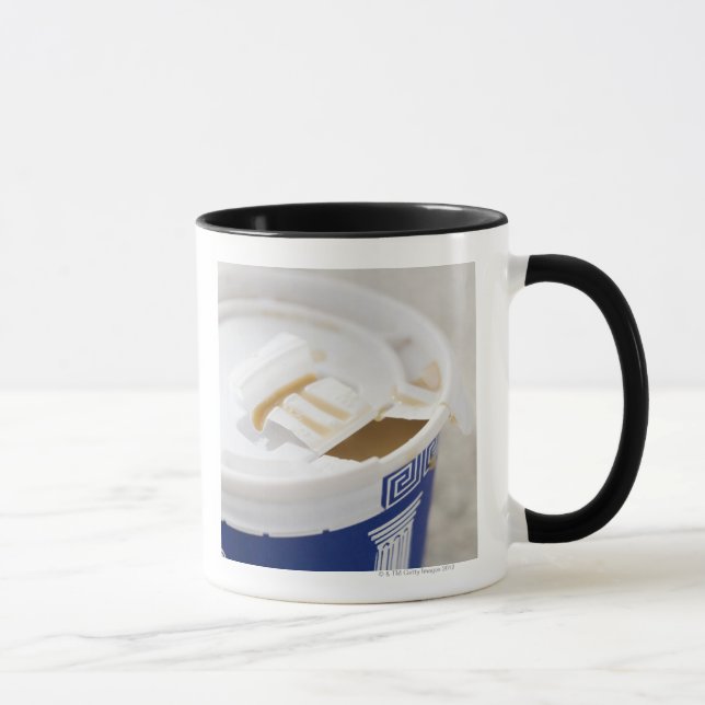 Taza Ciérrese para arriba de sacan el café (Derecha)