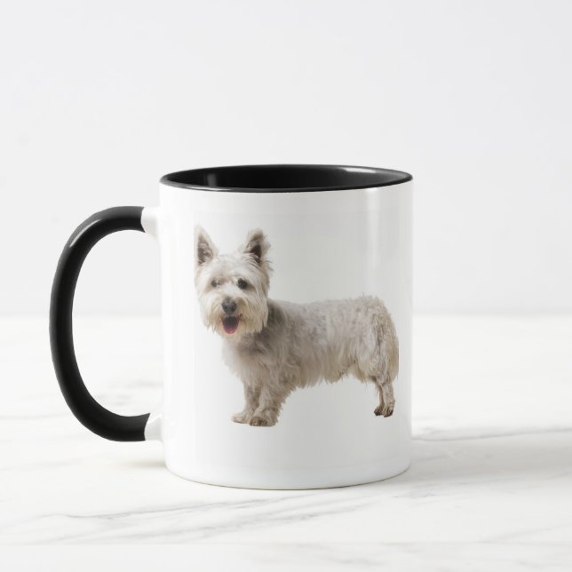 Taza Ciérrese para arriba de un terrier (Izquierda)