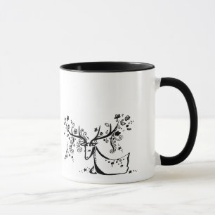 Taza Ciervos del árbol