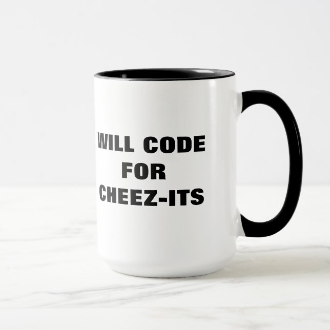 TAZA CIFRARÁ PARA CHEEZ-ITS (Derecha)