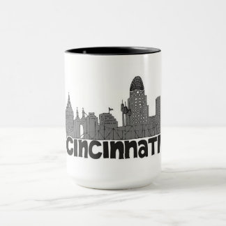 Taza Cincinnati, Ohio Souvenir Mug