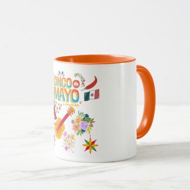 Taza Cinco De Mayo (Anverso derecho)