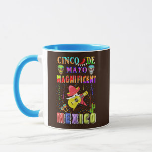Taza Cinco de Mayo México magnífico