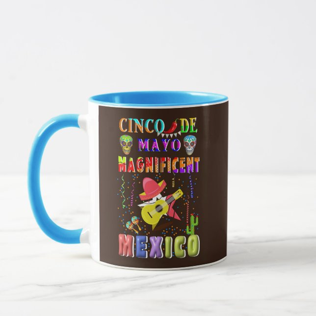 Taza Cinco de Mayo México magnífico (Izquierda)