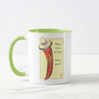Taza Cinco de Mayo Pimienta