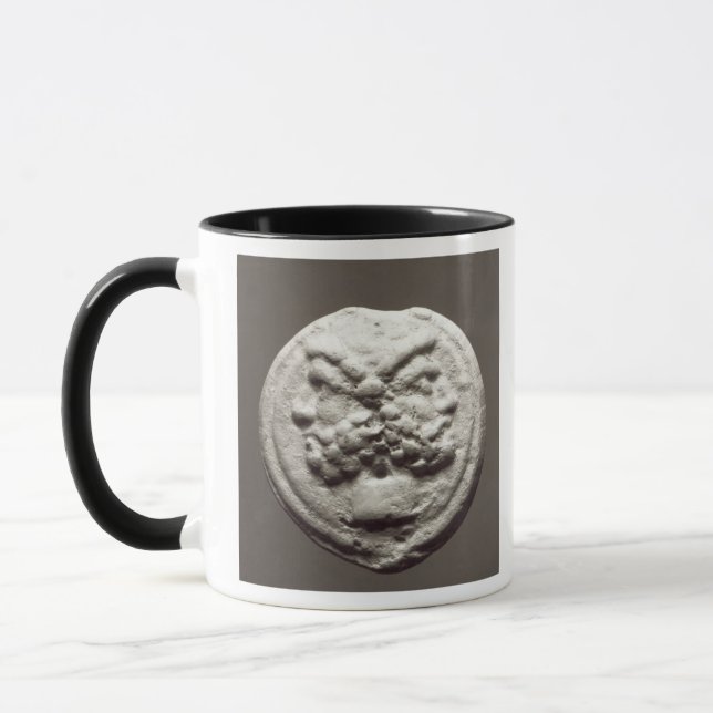 Taza Cinco monedas que representan Jano, Júpiter (Izquierda)