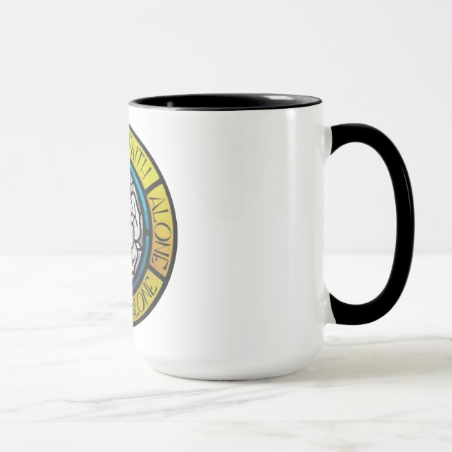 Taza Cinco Solas= Luther subió (Derecha)