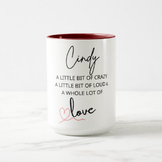 Taza Cindy Colorful Love