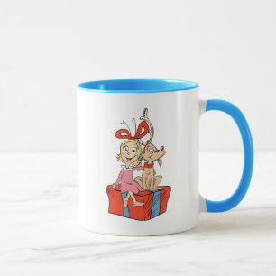 Taza Cindy Lou Who y Max en un regalo