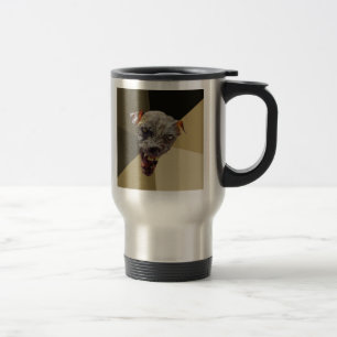 Taza cínica de encargo del viaje del perro