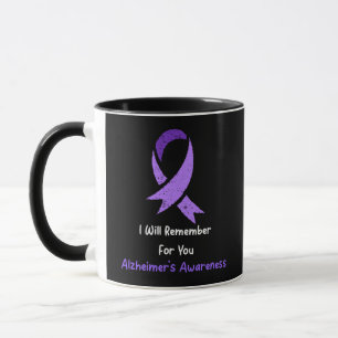 Taza Cinta de Alzheimer lucha contra la demencia