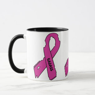 Taza Cinta rota/bestia... Cáncer de mama
