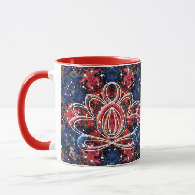 Taza Cintillaje Zen Lotus (Izquierda)