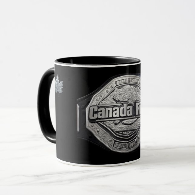 TAZA CINTURÓN DE CAMPEONATO DE CANADAFIRST (Anverso izquierdo)
