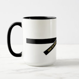 Taza Cinturón negro personalizable (Kuro-obi)