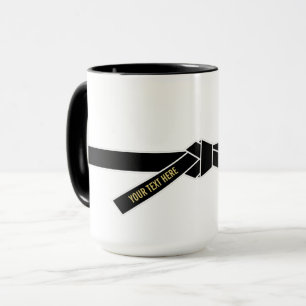 Taza Cinturón negro personalizable (Kuro-obi)