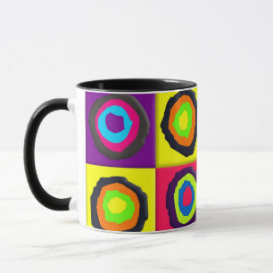 Taza circles pattern elastic hair tie