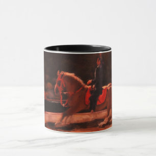 Taza Circo Flora Caballo y Jinete - Gracia y Tenacidad