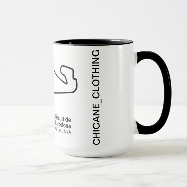 Taza circuito circuito de barcelona  (Derecha)
