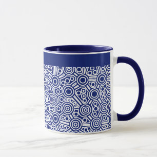 Taza Circuito de Alienados Exterminados - Azul marino