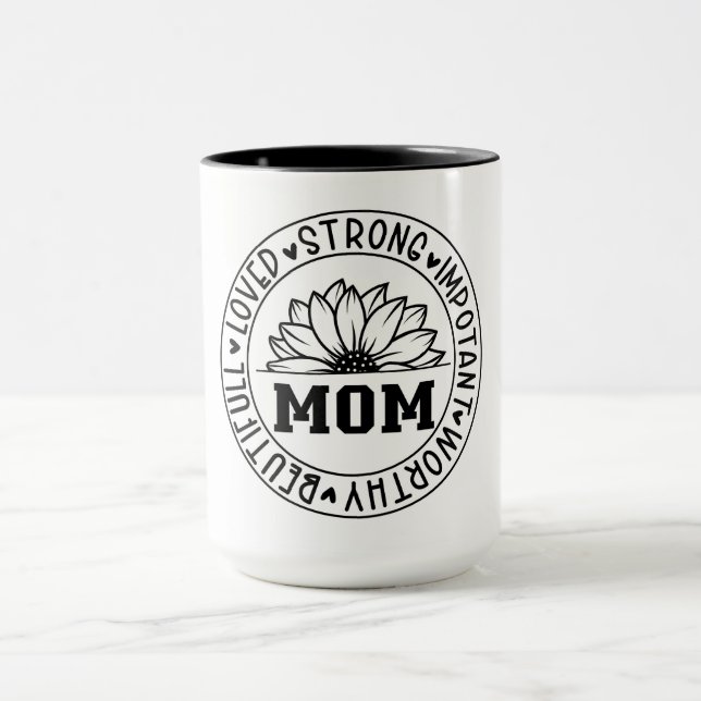 Taza Círculo de Afirmación MAMÁ (Centro)