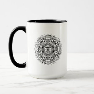 Taza Círculo de la mandala