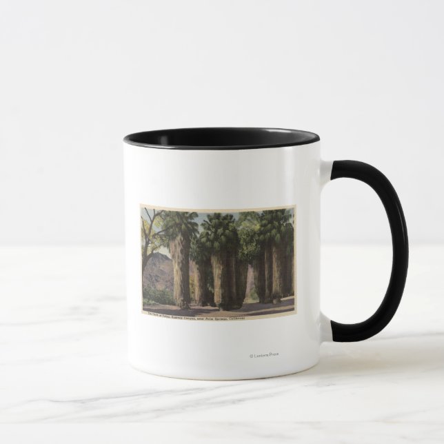 Taza Círculo de palmas, cañón de Andreas (Derecha)