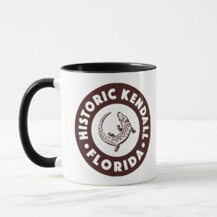 Taza Círculo Kendall Florida - Marrón