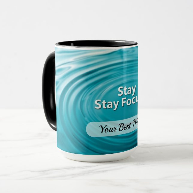 Taza Círculo Mantén el Enfoque (Anverso izquierdo)