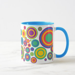 Taza Círculos abstractos