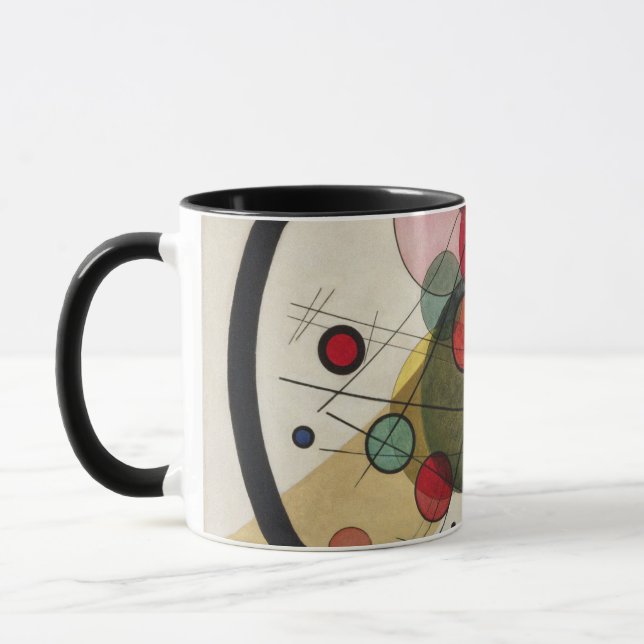 Taza Círculos En Un Círculo (Izquierda)
