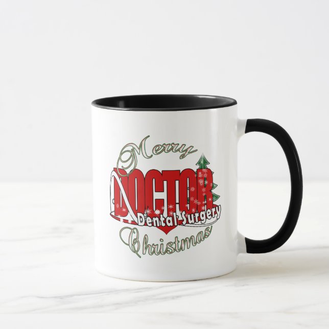 Taza Cirugía dental de navidades (Derecha)