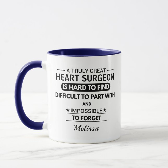 Taza Cirujano cardíaco personalizado (Izquierda)