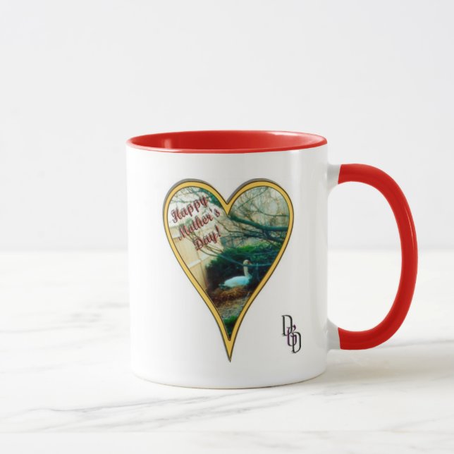 Taza Cisne del Día de la Madre (Derecha)