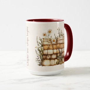 Taza Cita Adorable de Amante de Libros Wrap