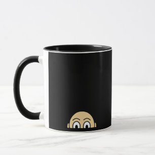 Taza Cita básica gráfica de Peekaboo
