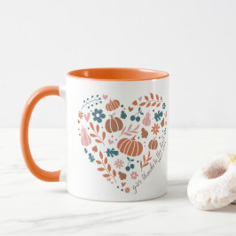 Taza Cita cristiana de Acción de Gracias