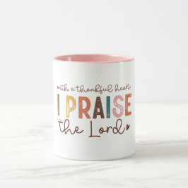 Taza Cita cristiana de Acción de Gracias
