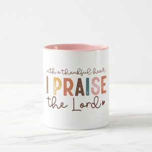 Taza Cita cristiana de Acción de Gracias