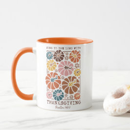 Taza Cita cristiana de Acción de Gracias