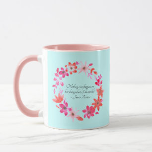 Taza Cita de autocuidado de Jane Austen – Mansfield Par