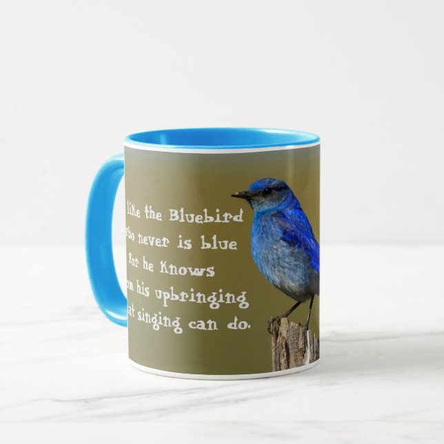 Taza Cita de Bluebird (Anverso izquierdo)